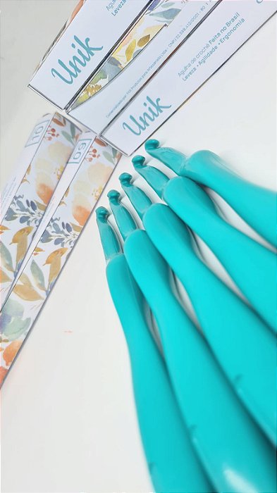 Fios Kiki - Kit de Agulhas para Crochê - KIKI UNIK - nº 5/6/7/8/9/10