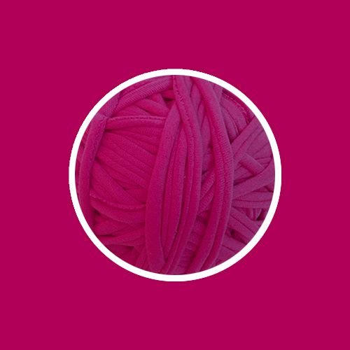 Fio de Malha Premium 23mm Antipilling - PINK MAGENTA - 500gr - aprox. 150 metros