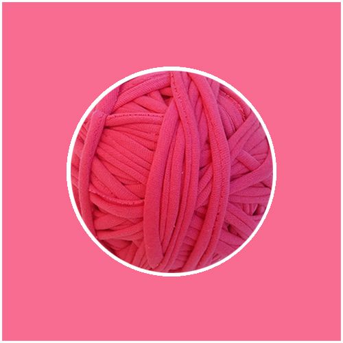 Fio de Malha Premium 23mm Antipilling - ROSA TUTTI FRUTTI - 500gr - aprox. 150 metros