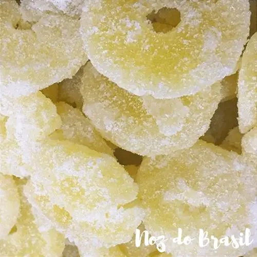 Abacaxi Cristalizado (100g)