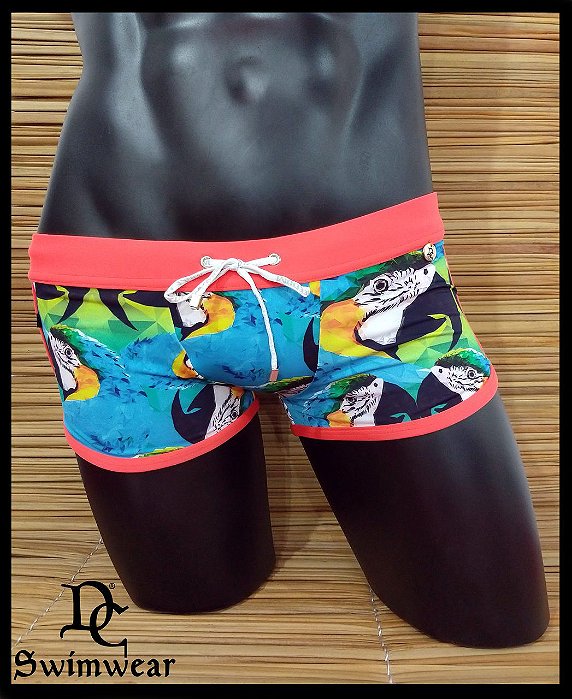 Sunga shortinho detalhe lateral