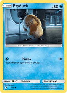 Psyduck (7/18) FOIL - Carta Avulsa Pokemon