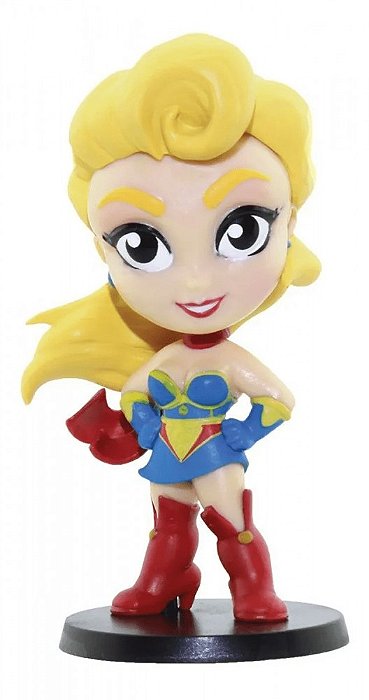 Supergirl - Figura Colecionável (Lil Bombshell DC Comics Series 2) - 7cm