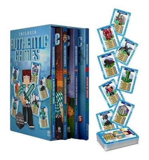 Box Trilogia Authentic Games - 03 Vols.
