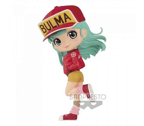 Bulma II Vs.A  - Figura Colecionável Q Posket Dragon Ball - 14cm