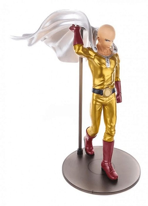 Saitama DXF-Premium Figure (Cores Metálicas) - Figura Colecionável