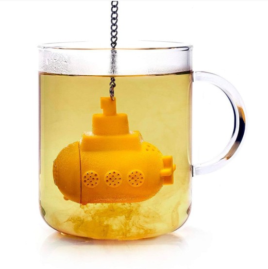 Infusor de Chá Yellow Submarine - submarino amarelo