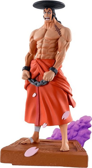 Kozuki Oden - (Wano Logbox Re Birth) 8cm - Miniatura Colecionável One Piece