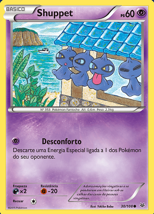 Shuppet (30/108) - Carta Avulsa Pokemon
