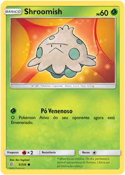 Shroomish (5/236) - Carta Avulsa Pokemon