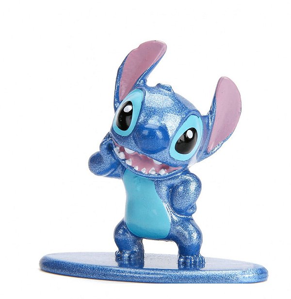Stitch (4 Cm) - Miniatura Colecionável - Nano MetalFigs - Disney