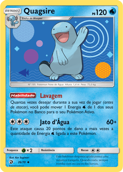 Quagsire (26/70) - Carta Avulsa Pokemon