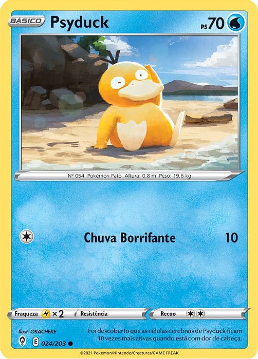 Psyduck (24/203) - Carta Avulsa Pokemon
