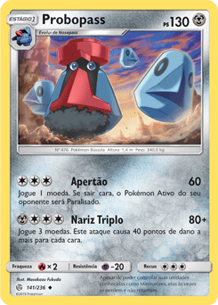 Probopass (141/236) - Carta Avulsa Pokemon