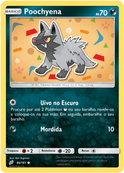 Poochyena (86/181) - Carta Avulsa Pokemon