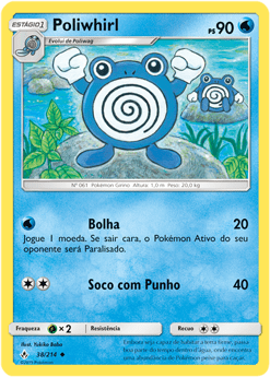 Poliwhirl (38/214) - Carta Avulsa Pokemon