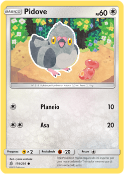 Pidove (174/236) - Carta Avulsa Pokemon