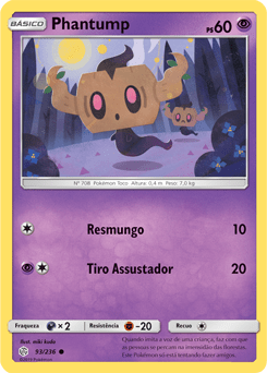 Phantump (93/236) - Carta Avulsa Pokemon