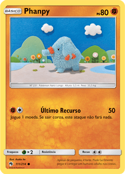 Phanpy (111/214) - Carta Avulsa Pokemon