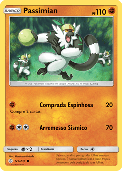 Passimian (125/236) - Carta Avulsa Pokemon