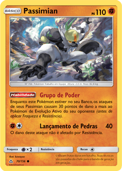 Passimian (70/156) - Carta Avulsa Pokemon