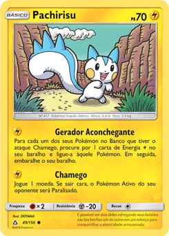 Pachirisu (49/156) - Carta Avulsa Pokemon