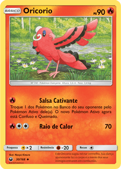 Oricorio (30/168) - Carta Avulsa Pokemon