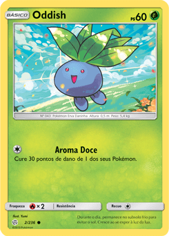 Oddish (2/236) - Carta Avulsa Pokemon