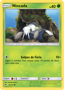 Nincada (29/214) - Carta Avulsa Pokemon