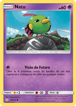 Natu (78/236) - Carta Avulsa Pokemon