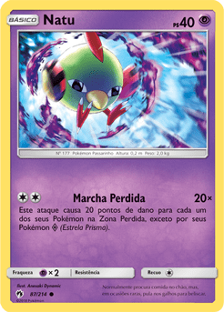 Natu (87/214) - Carta Avulsa Pokemon