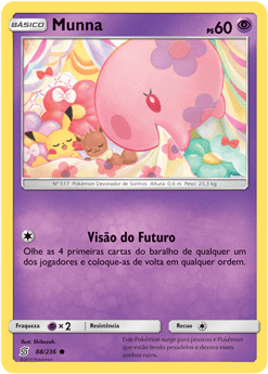 Munna (88/236) - Carta Avulsa Pokemon