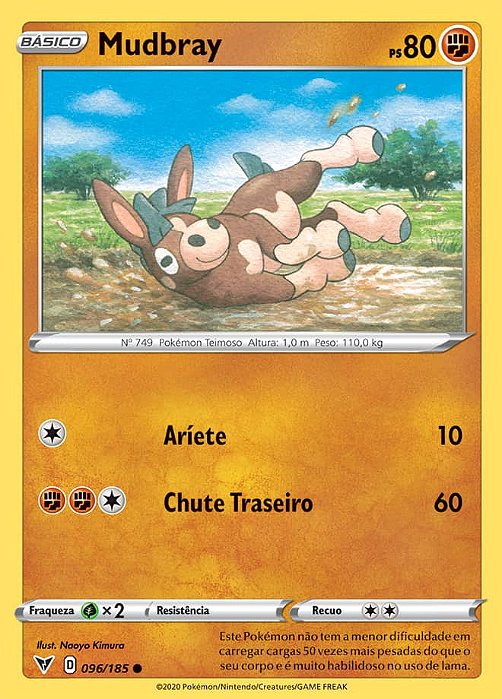 Mudbray (096/185) - Carta Avulsa Pokemon