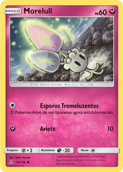 Morelull (92/156) - Carta Avulsa Pokemon