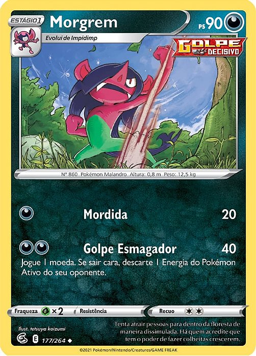 Morgrem (177/264) - Carta Avulsa Pokemon