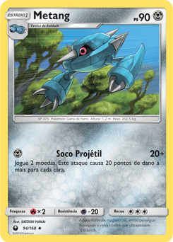 Metang (94/168) - Carta Avulsa Pokemon