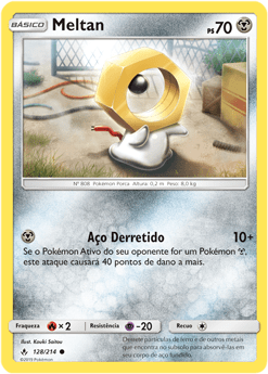 Meltan (128/214) - Carta Avulsa Pokemon