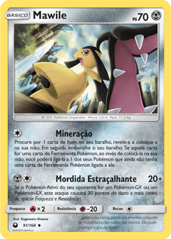 Mawile (91/168) - Carta Avulsa Pokemon