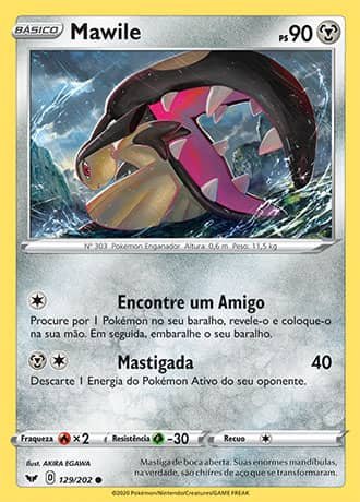 Mawile (129/202) - Carta Avulsa Pokemon