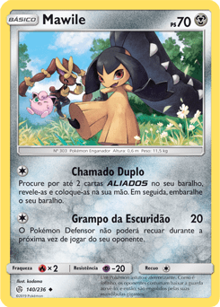 Mawile (140/236) REV FOIL - Carta Avulsa Pokemon