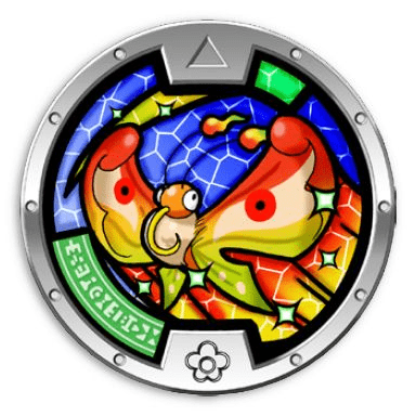 Borbovida / Enerfly - Medalha Yokai Watch Série 2