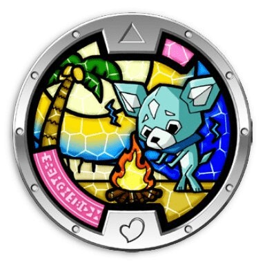 Geladim / Pupsicle - Medalha Yokai Watch Série 2