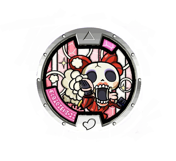 Lady Sombria / Dazzabel - Medalha Yokai Watch Série 2