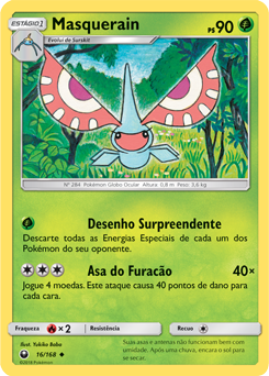 Masquerain (16/168) - Carta Avulsa Pokemon