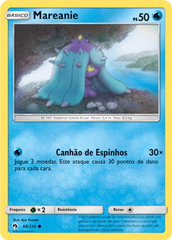 Mareanie (68/214) - Carta Avulsa Pokemon