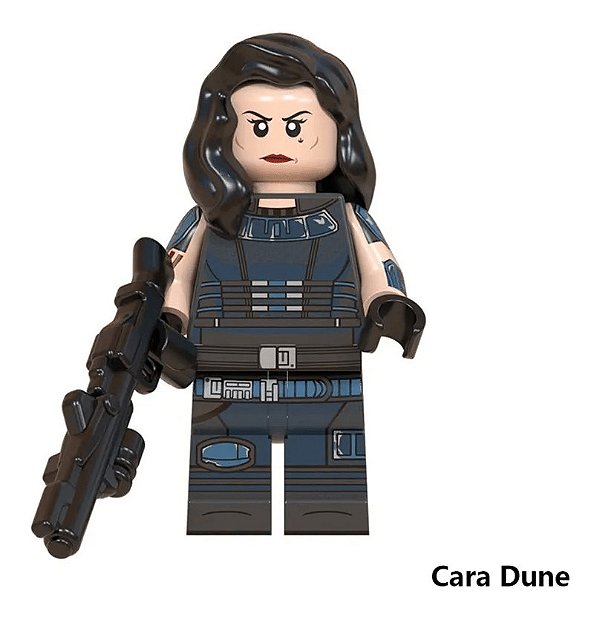Cara Dune (The Mandalorian) - Minifigura de Montar Star Wars