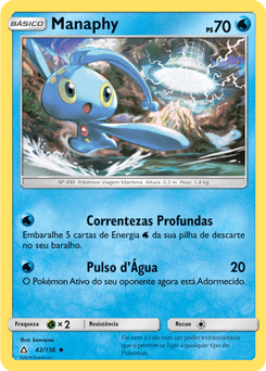 Manaphy (42/156) - Carta Avulsa Pokemon
