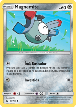 Magnemite (80/156) - Carta Avulsa Pokemon