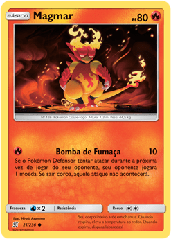 Magmar (21/236) - Carta Avulsa Pokemon