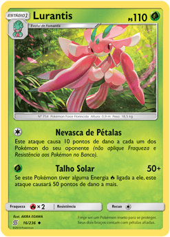Lurantis (16/236) REV FOIL - Carta Avulsa Pokemon